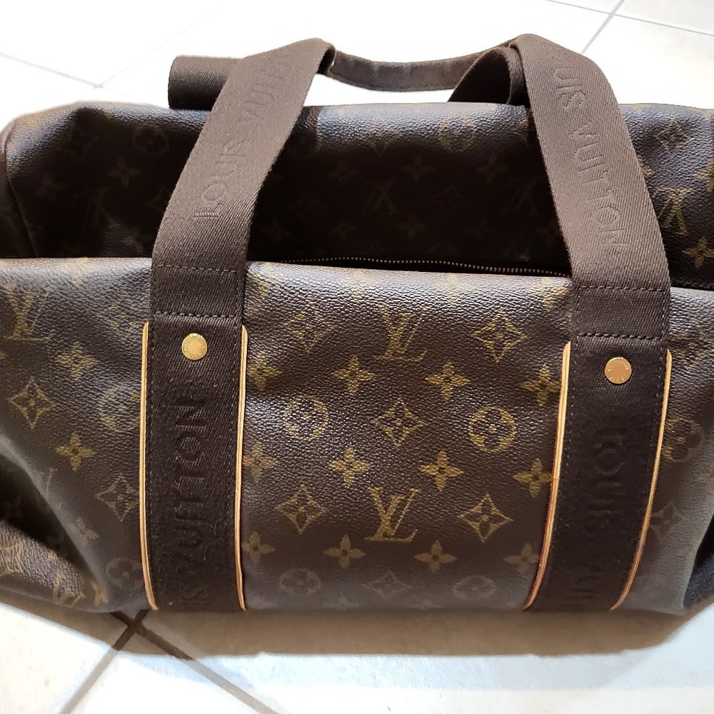 Louis Vuitton Beaubourg  Weekender monogram canvas bag